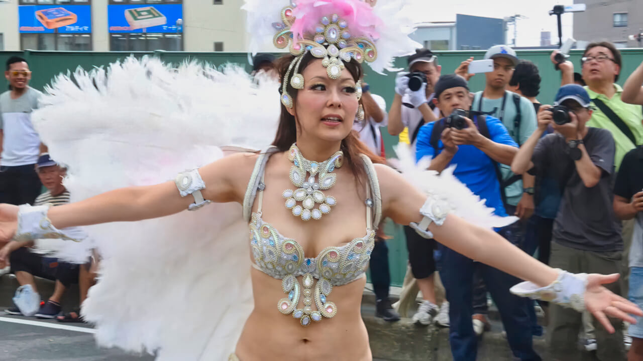 第39回たたら祭り 川口 2017 サンバパレード　ブロコ・アハスタォン