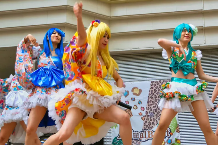 [4K] 愛夢GLTOKYO 「ゆずれない願い」 コスプレ アイドル Japan cosplay idol group