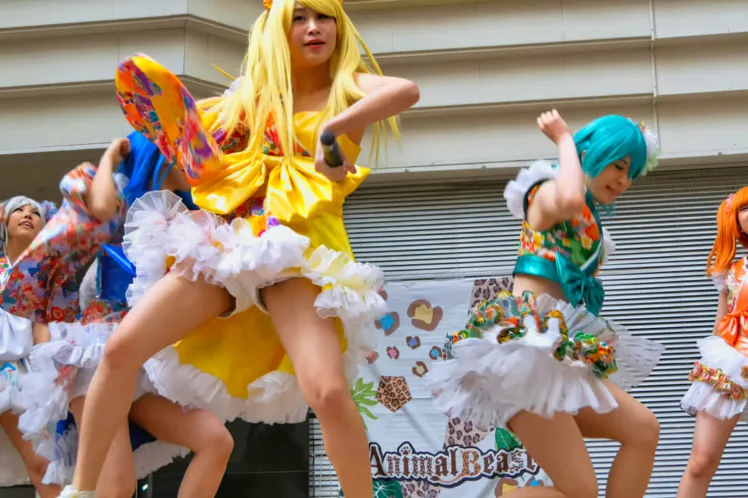 [4K] 愛夢GLTOKYO 「ゆずれない願い」 コスプレ アイドル Japan cosplay idol group