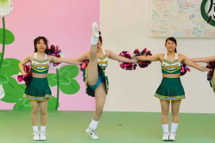 Cheerleading神戸まつり2012神戸学院大学チアリーダーSEAGULLS.