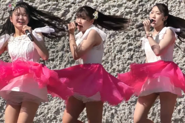 群馬県ご当地アイドルあかぎ団!!桐生市南公園第二部登場!!{VOICE}