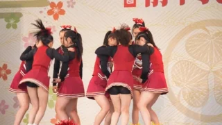 高校チアリーディング部02 high school students cheerleading 2023