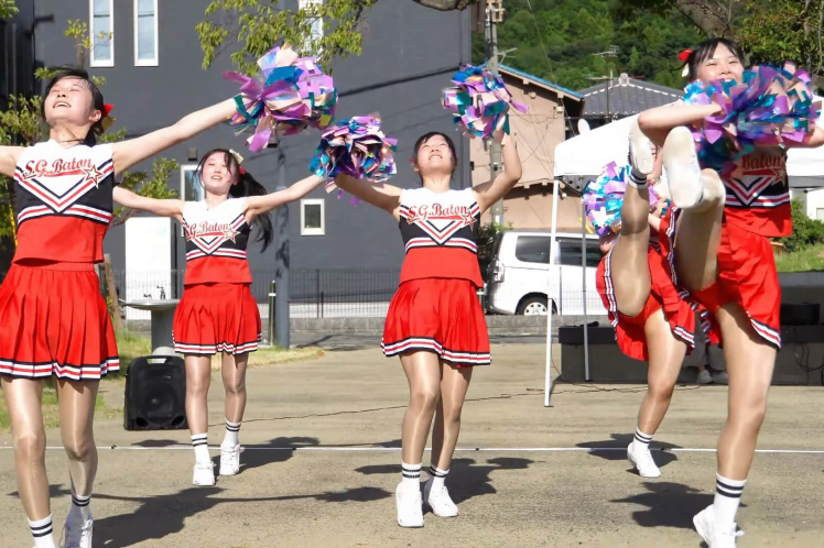 【チアリーディング】イベントに参加するチア達 #cheerleader