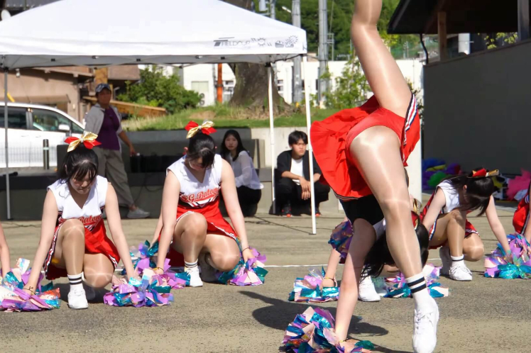 【チアリーディング】イベントに参加するチア達 #cheerleader