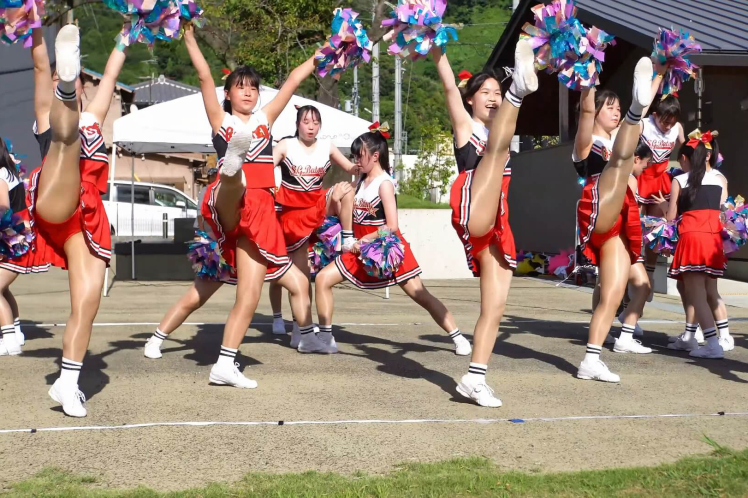 【チアリーディング】イベントに参加するチア達 #cheerleader